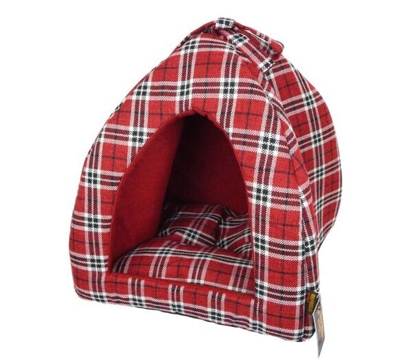 Illusion Red Tartan Igloo 14" (35cm)