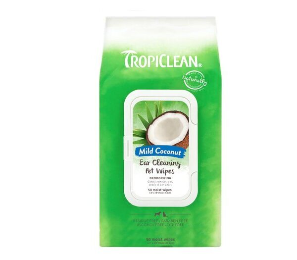 Tropiclean Ear Cleaning Wipes 50ct