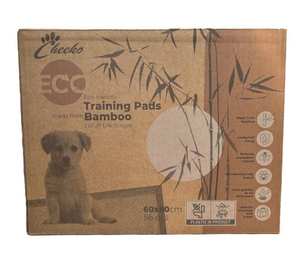 Cheeko Bamboo Puppy Training Pads 56pk