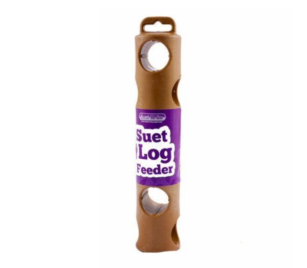 Suet Log Feeder