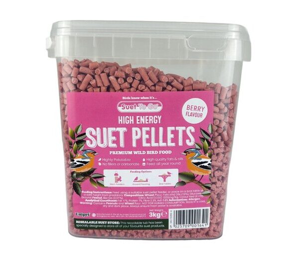 Suet Pellets Berry 3kg