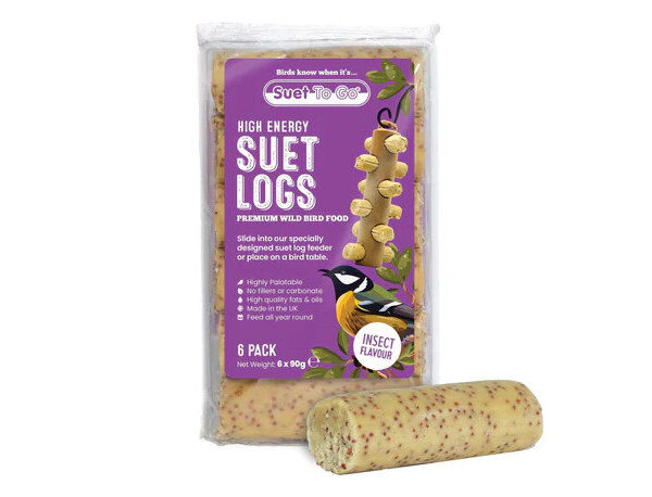 Suet Logs Insect 540g (6x90g)