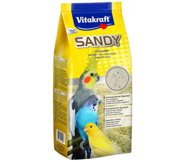 VK Pre-Packed Bird Sandy W Grit 2.5kg