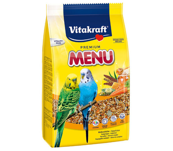 VK Budgie Premium Menu & Vital 500g