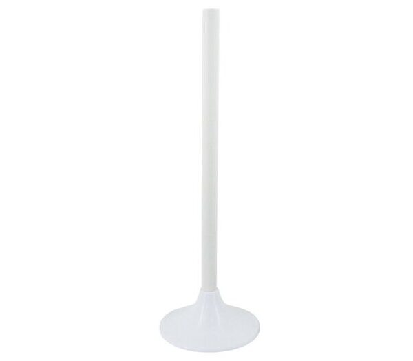 Round Pedestal Stand 86cm White