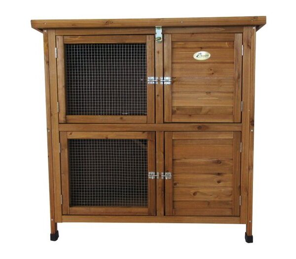 Cheeko Wooden Smart 2 Storey Hutch 40"