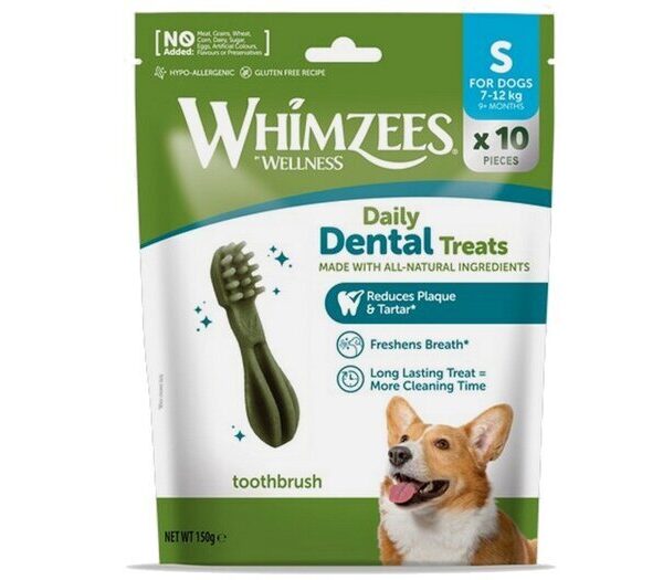 Whimzees Toothbrush Small 10pk