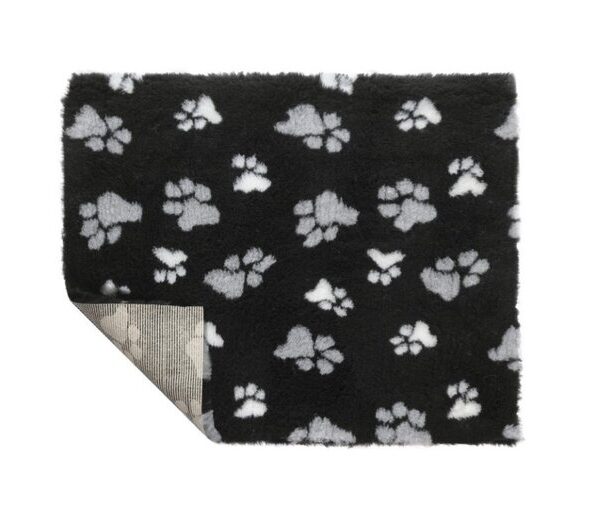 10m Roll Ns Fleece Black - with G & W Paws
